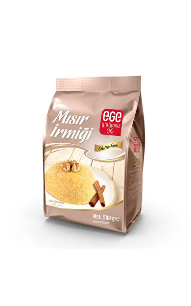 Ege Glutensiz Mısır İrmiği 500 g * 12 Adet